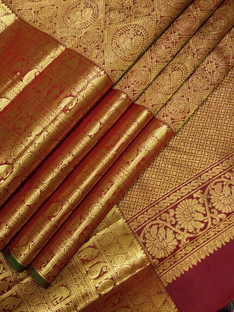 Vintage and Antique Bridal Silk Sarees